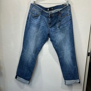 Kut from the Kloth Blue Boyfriend Jeans